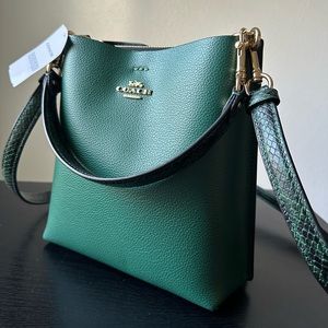 NWT COACH MOLLIE BUCKET BAG